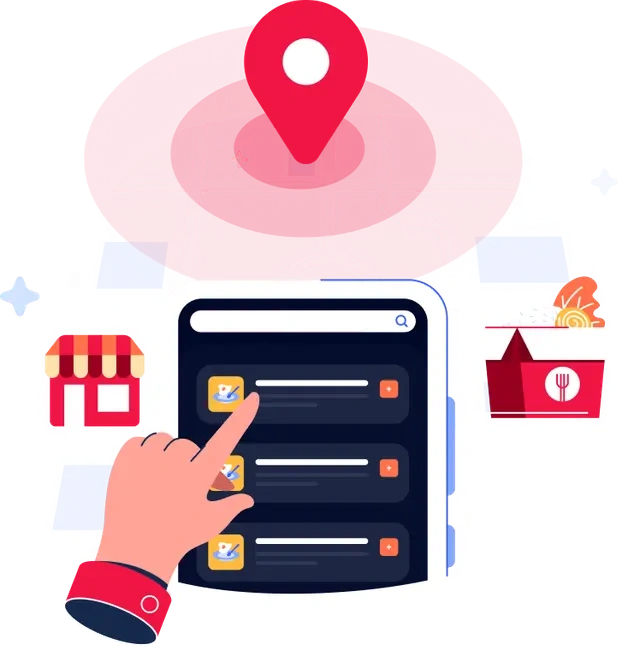 Ordering Process Illustration